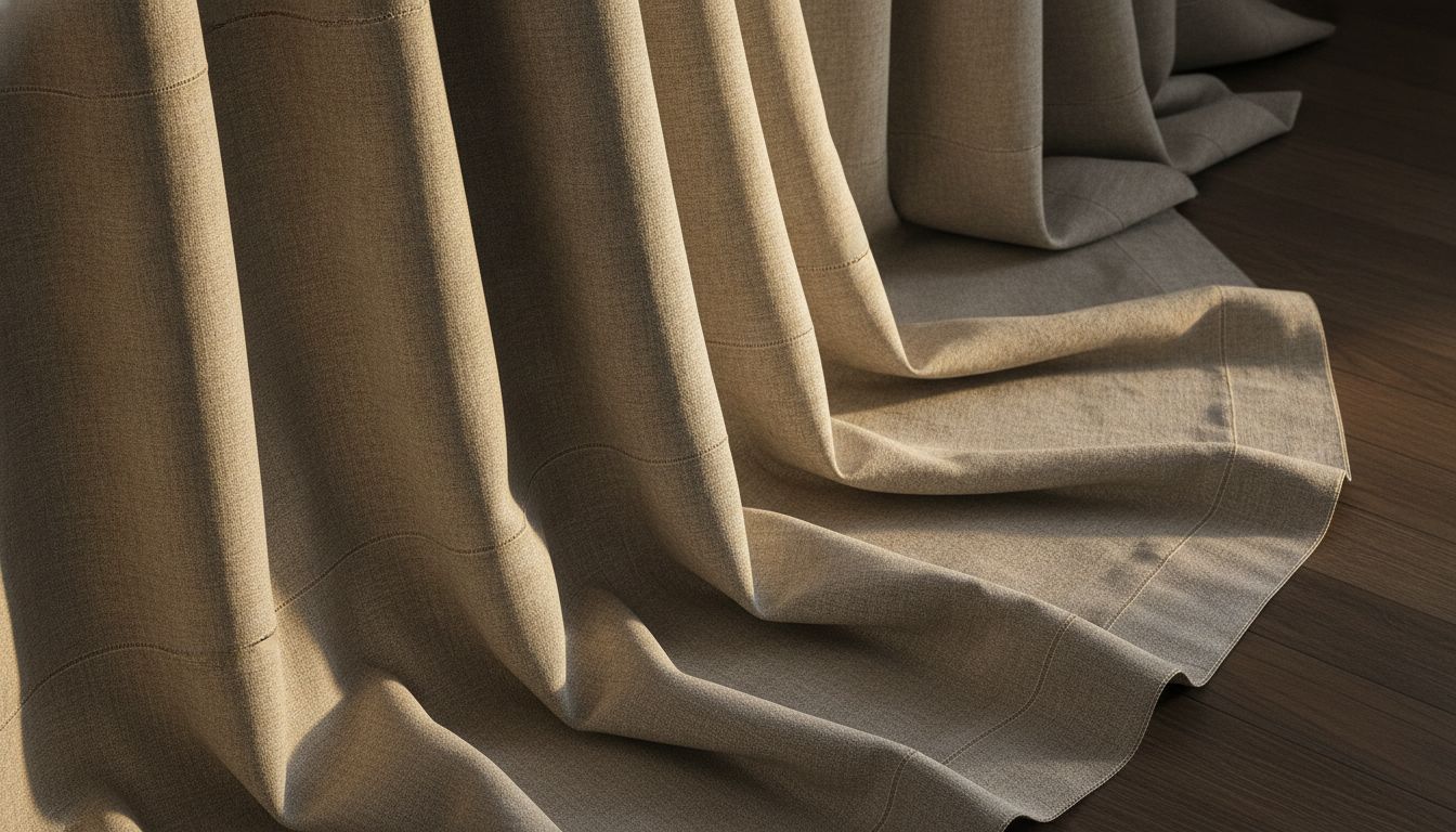 Bojue bespoke curtain tailoring detail - luxury soft decoration craftsmanship by U&LIFE Shangshi Home