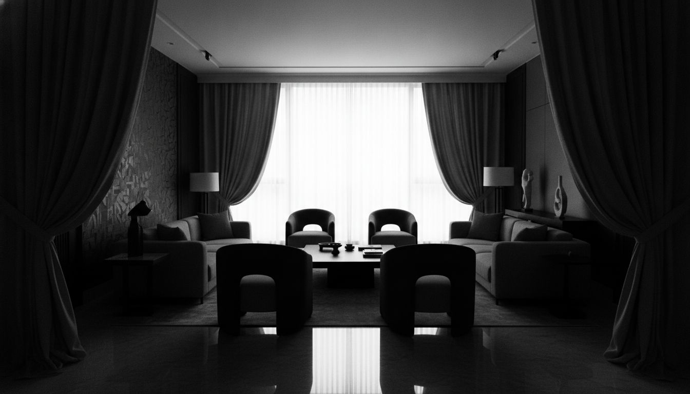 U&LIFE Shangshi Home luxury living room hero - full-case soft decoration for South China villas and river-view flats
