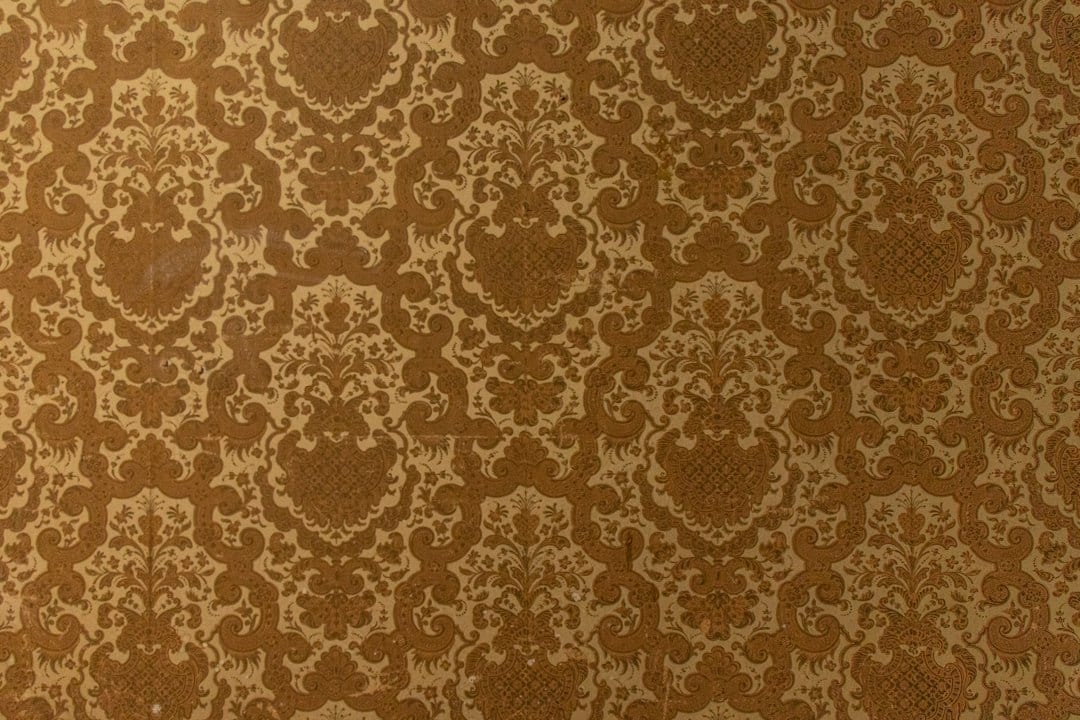 VESCOM velvet fabric imported wallpaper deep texture for luxury private suite bedroom